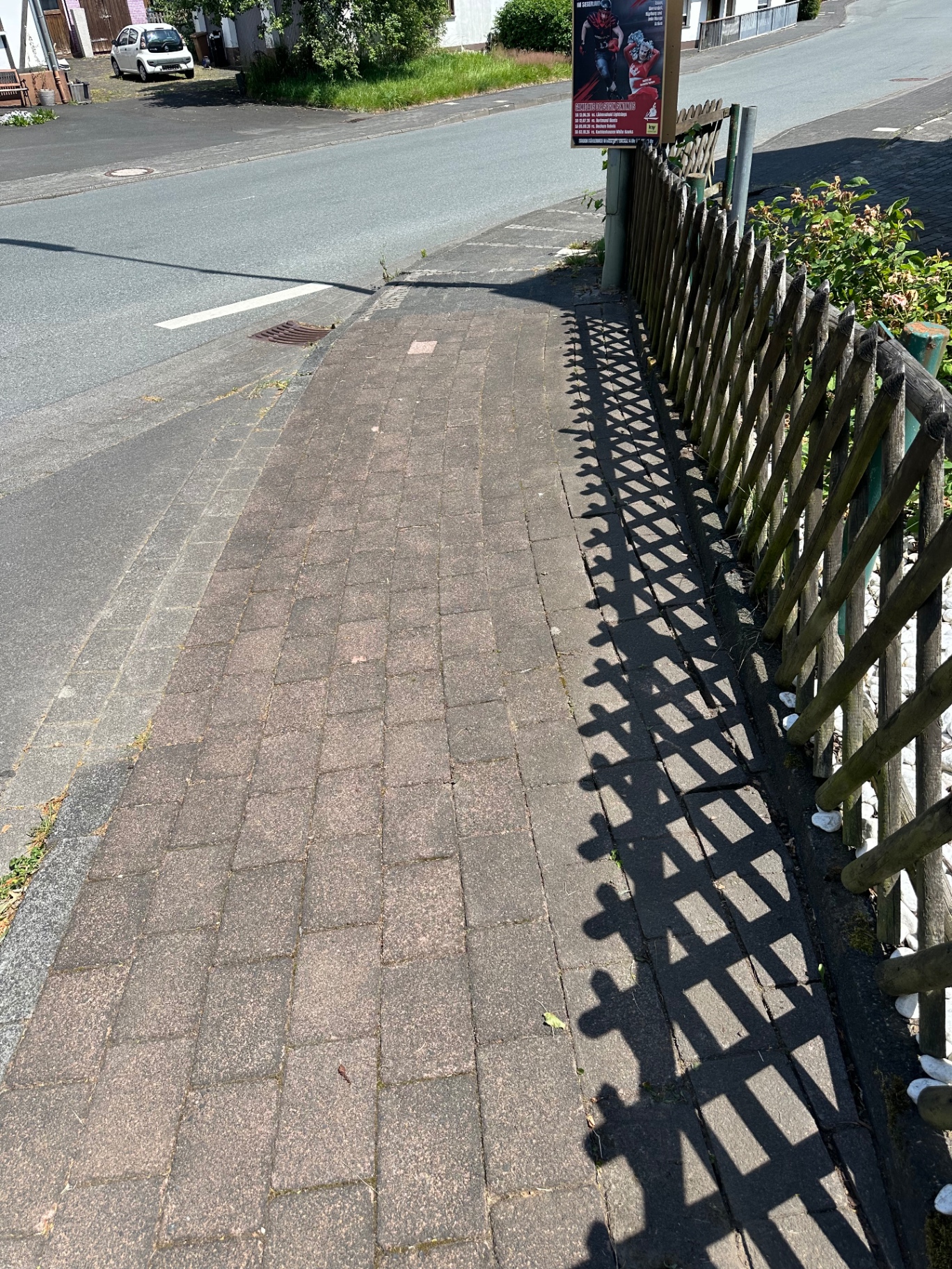 Gehwegreinigung – nachher